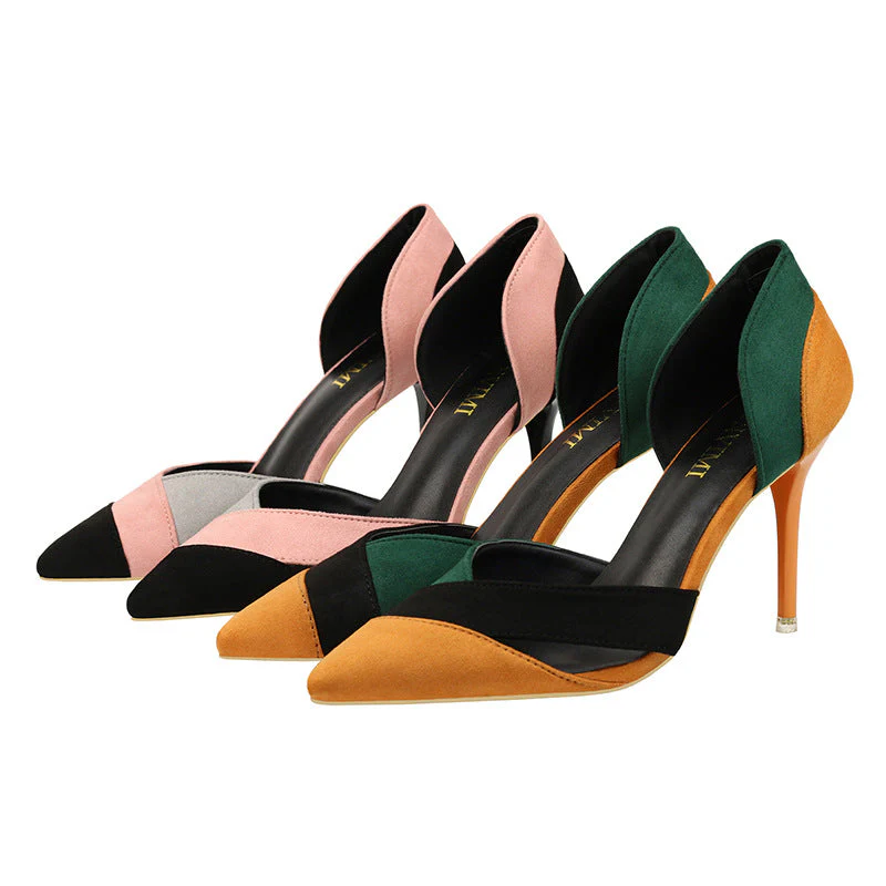 Pointed-toe stiletto heel sandals - Image 2