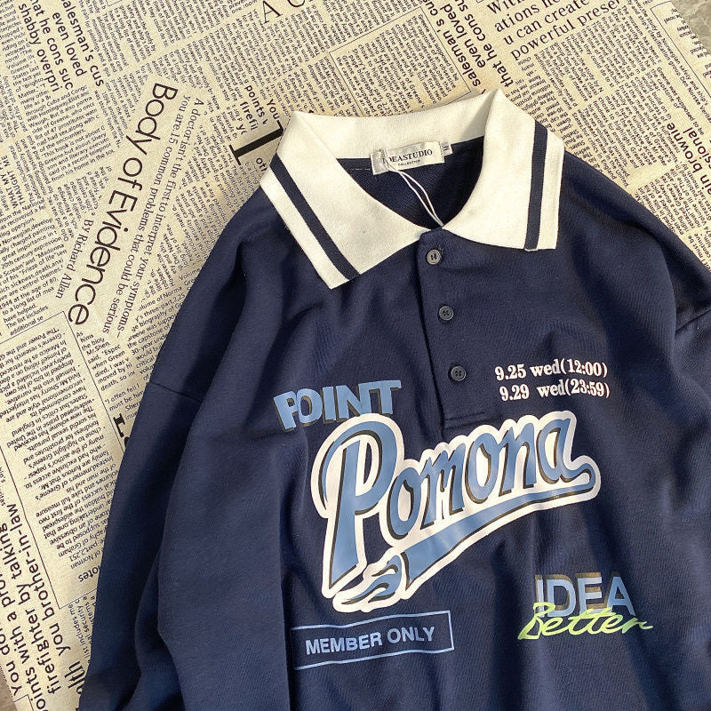 Polo Pomona Vintage Collar Sweatshirt - Image 11