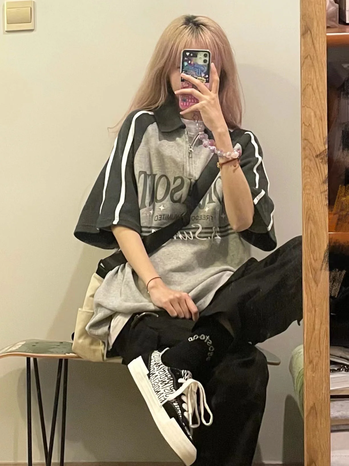 POLO Raglan Oversized Short Sleeve Tee - Image 4