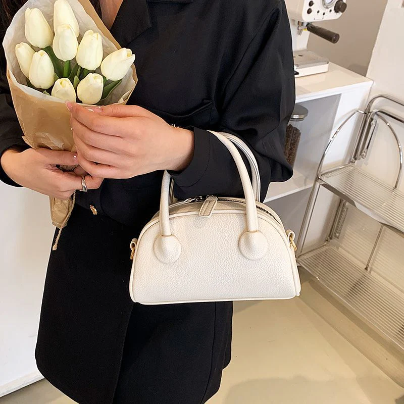 Pretty in Pink Leather Handbag - Image 14
