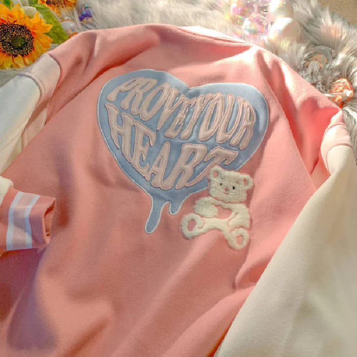 Prove Your Heart Varsity Jacket - Image 6