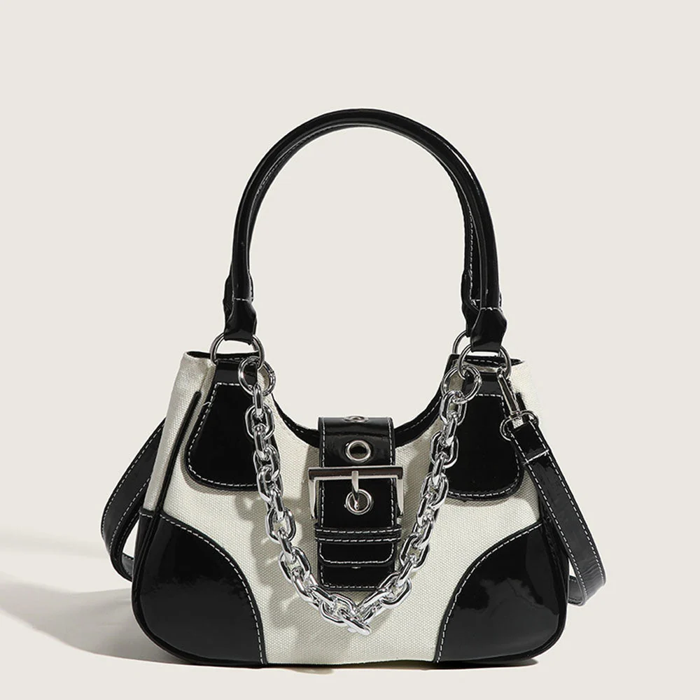 Pu Leather Y2K Crossbody Bag - Image 6