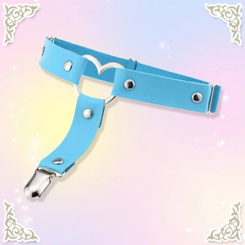 Punk Heart Leg Garter - Image 8