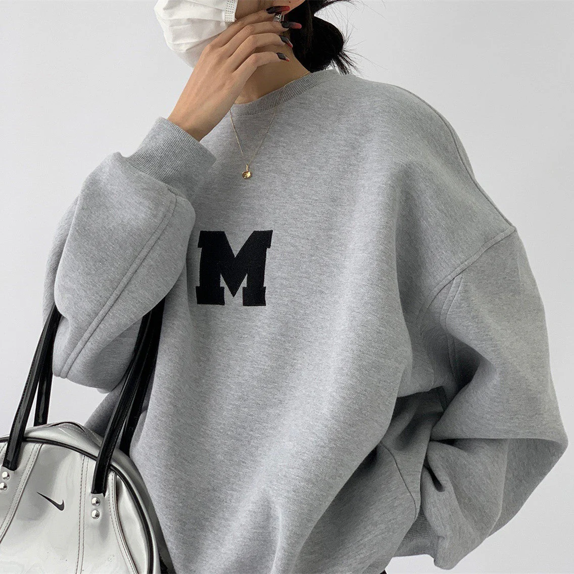 Punk Long Sleeve Graphic Sweatshirt - Image 3