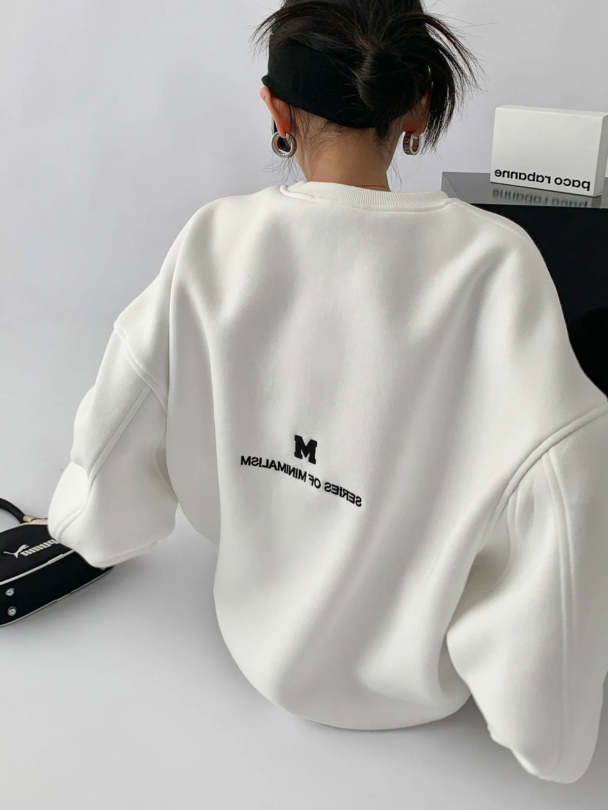 Punk Long Sleeve Graphic Sweatshirt - Image 4