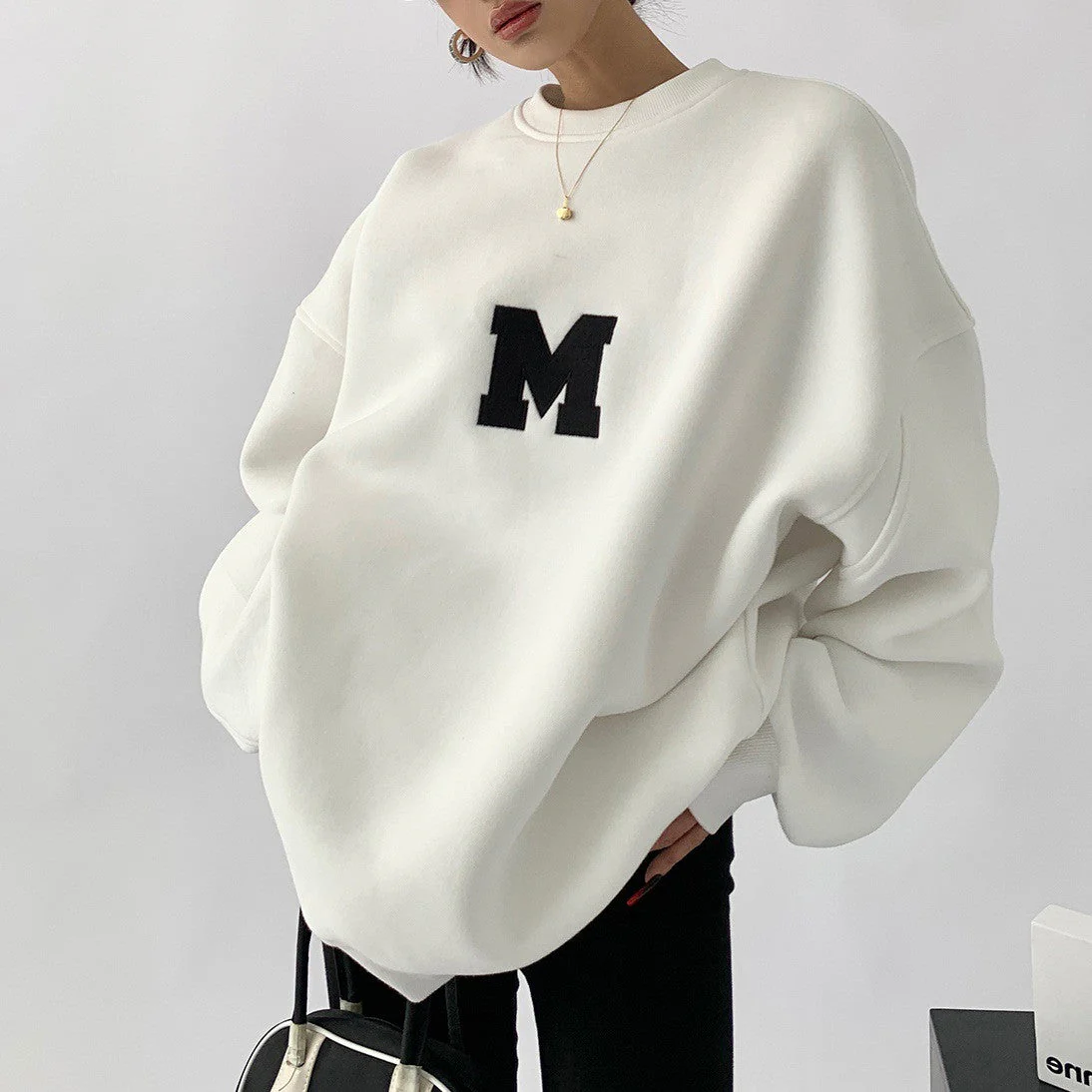 Punk Long Sleeve Graphic Sweatshirt - Image 8