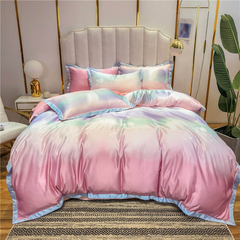Rainbow Bed Sheet 4 Pieces - Image 2