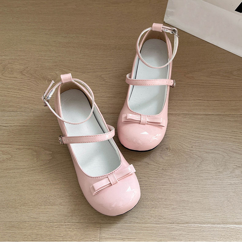 Retro Bow Shoes - Image 2