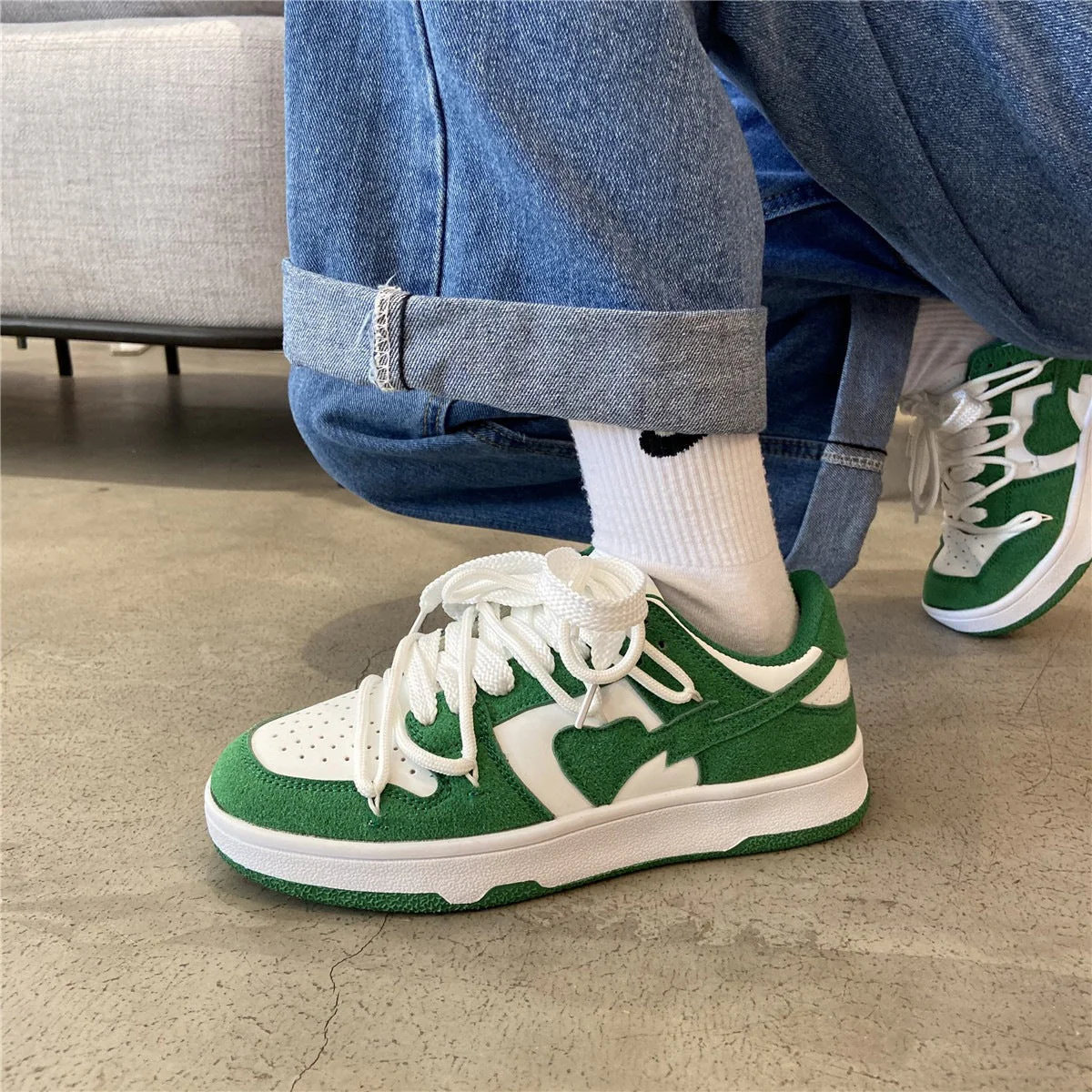 Retro Casual Love Sneakers - Image 10