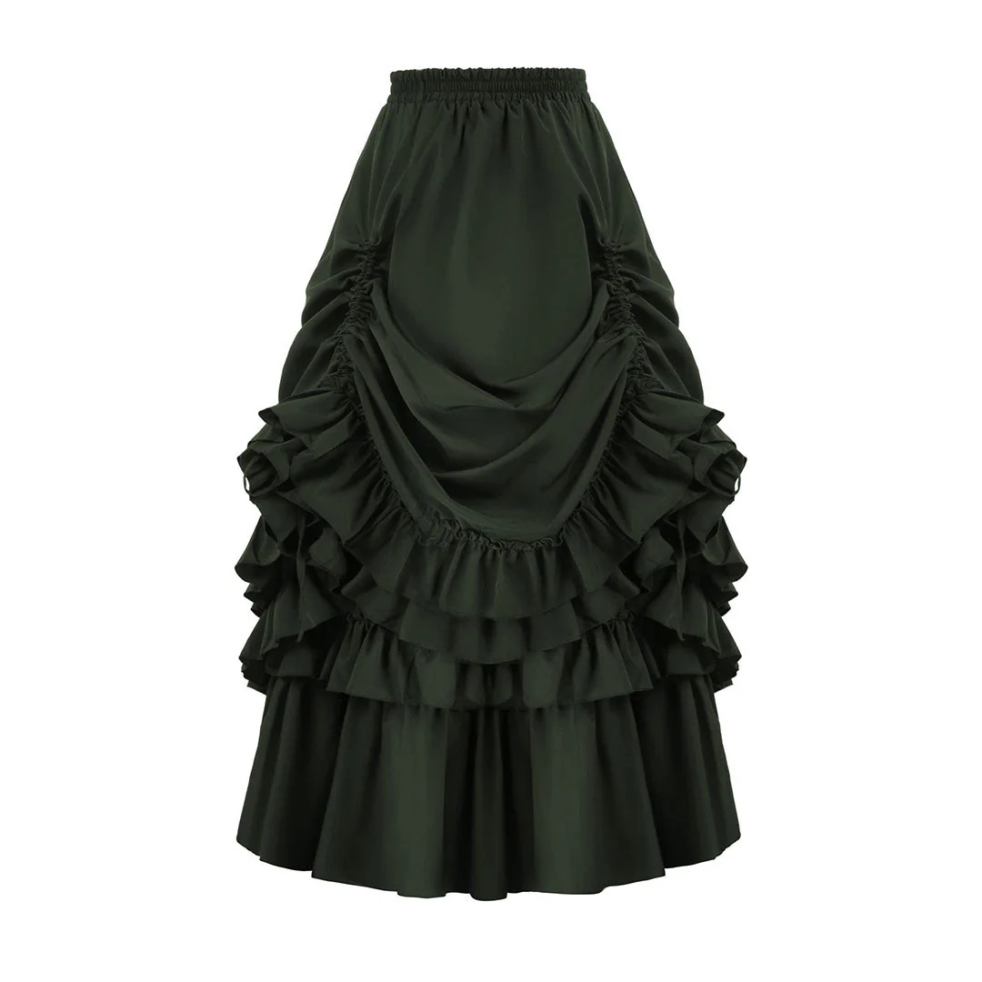 Retro Gothic Lace Skirt - Image 2