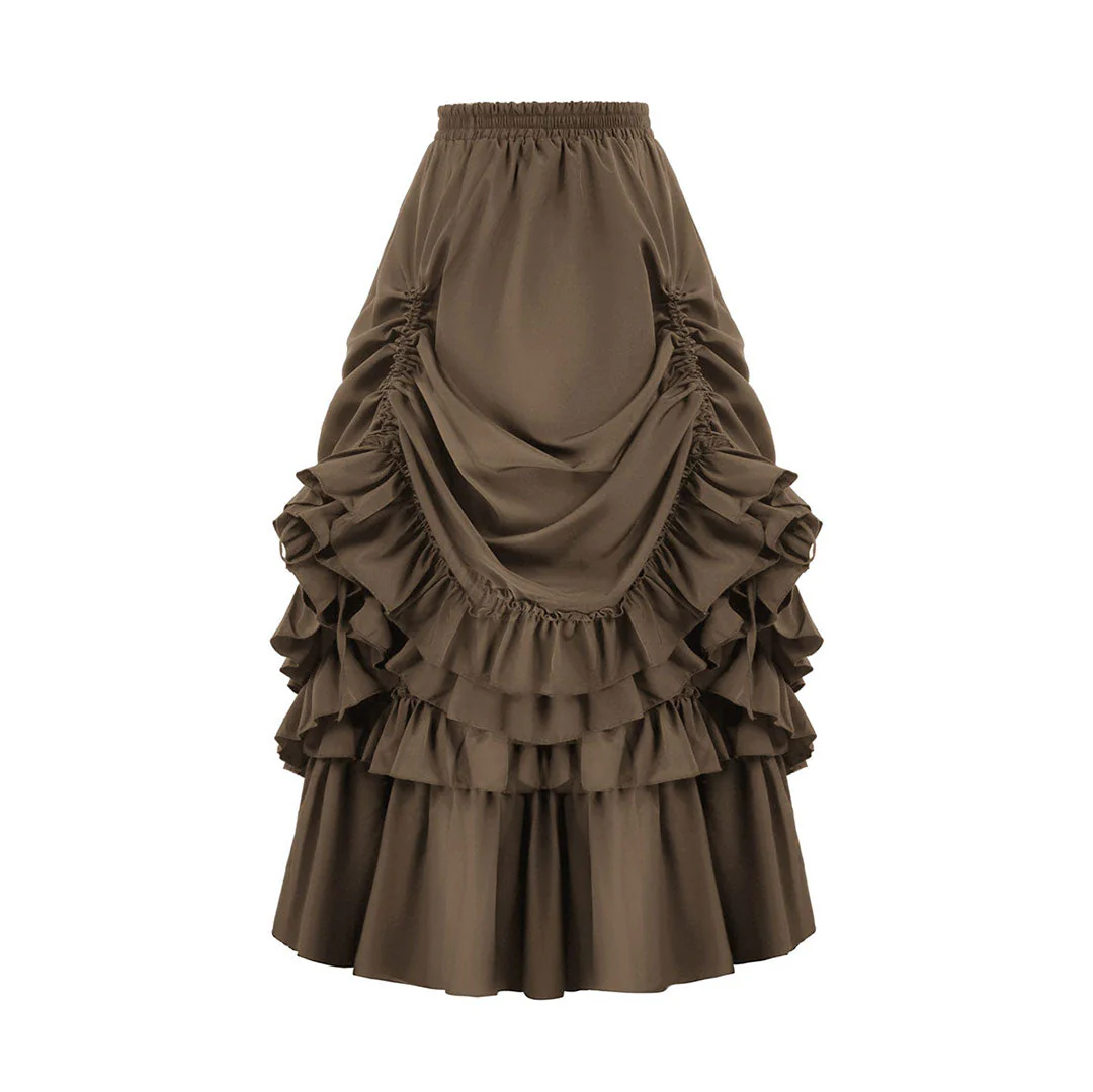 Retro Gothic Lace Skirt - Image 3