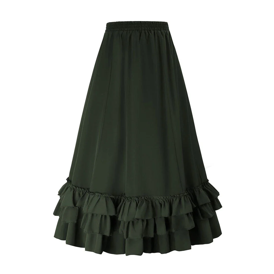 Retro Gothic Lace Skirt - Image 4