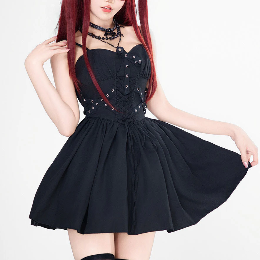Retro Punk Dress Set - Image 2