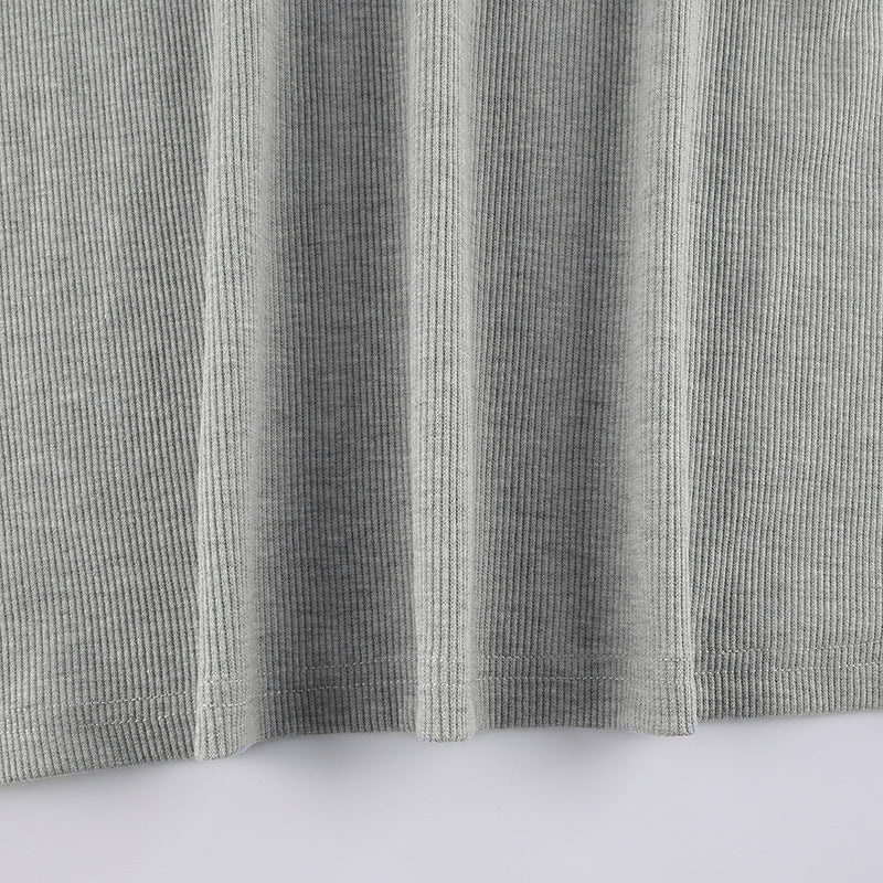 Ribbed Raglan Sleeve Tee - Image 7