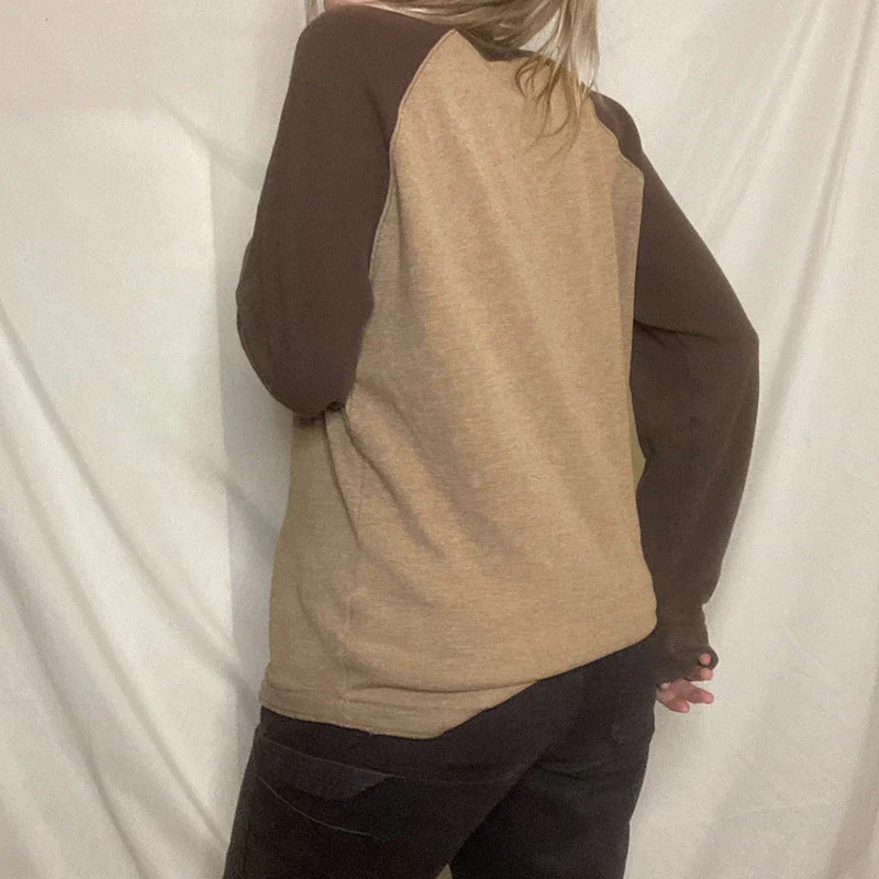 Ribbed Raglan Sleeve Tee - Image 9