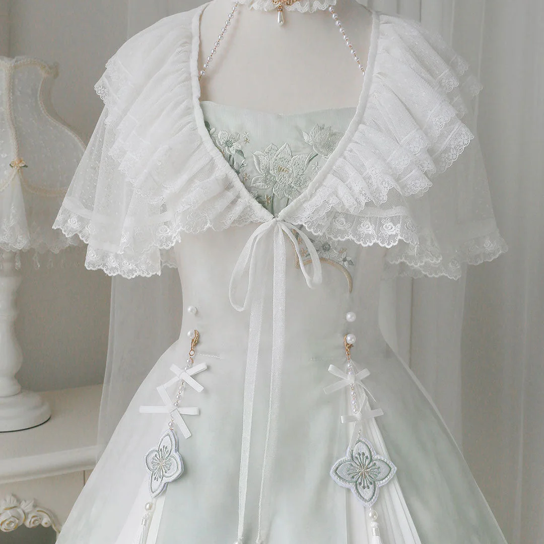 Ruffle Flower Dress Set - Image 3