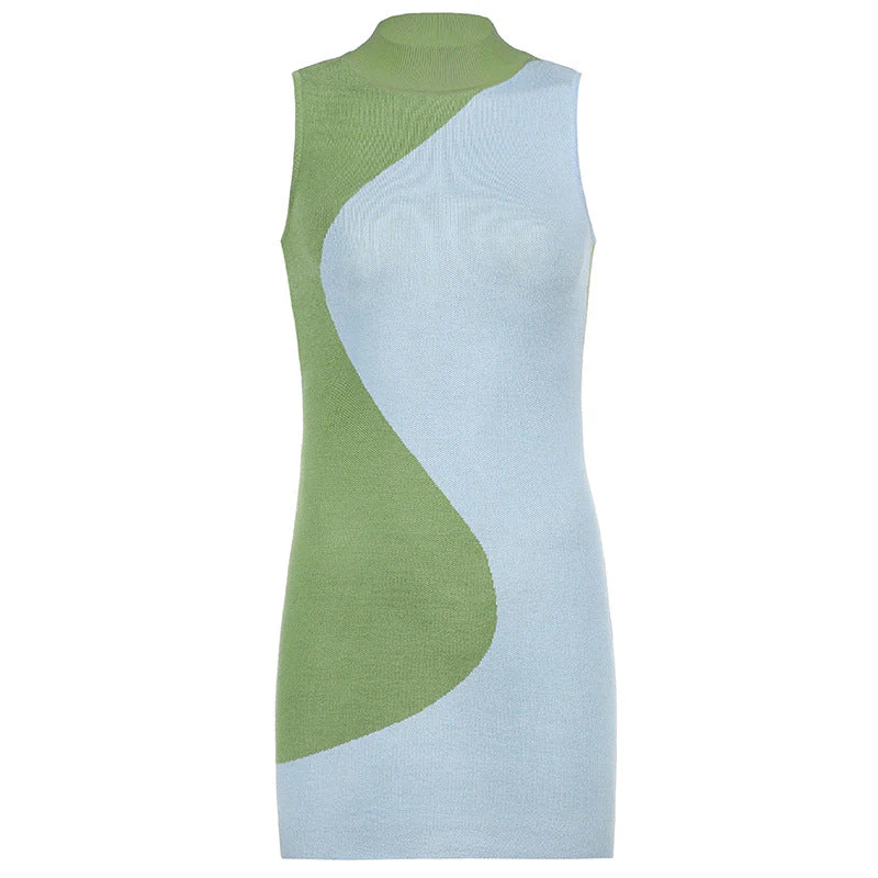 Short Knitted Dress - Image 5