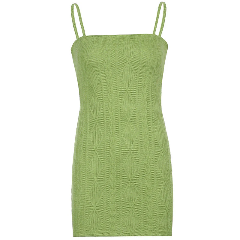 Short Knitted Dress - Image 3