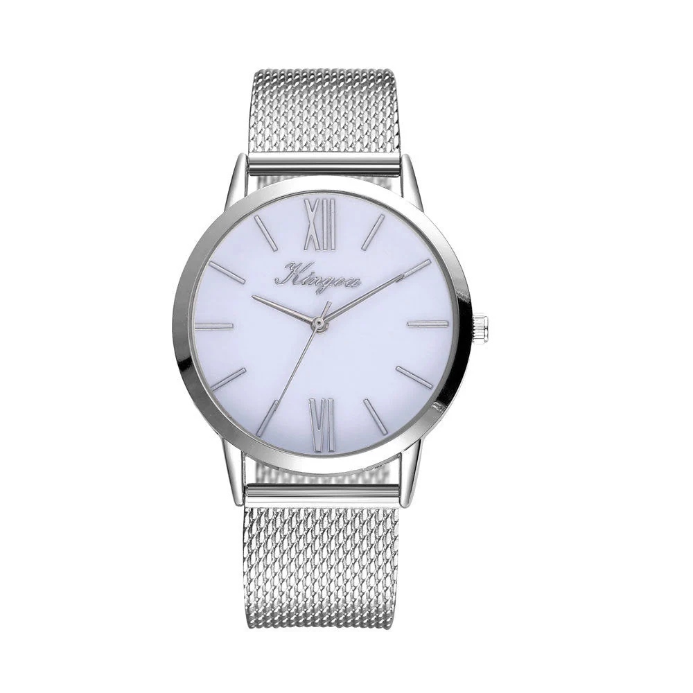 Simple Ladies Mesh Strap Watch - Image 6