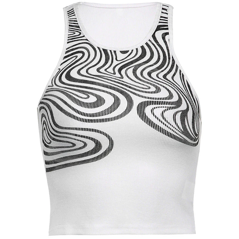 Slim Butterfly Embroidered Short Vest - Image 4