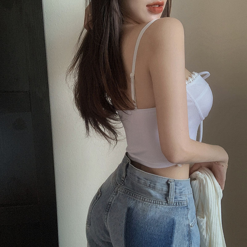 Sling Outer Vest Summer Halter Top - Image 3