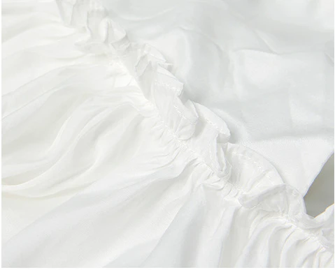 Sling ruffled off-shoulder slim dress - Image 5