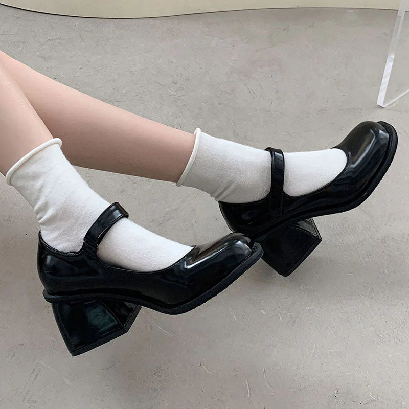 Black Heels Shoes - Image 3