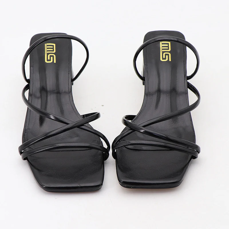 Square Head Thick Heel Sandals - Image 11