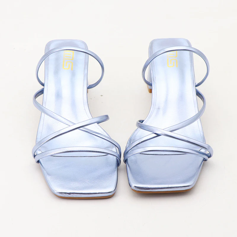 Square Head Thick Heel Sandals - Image 7