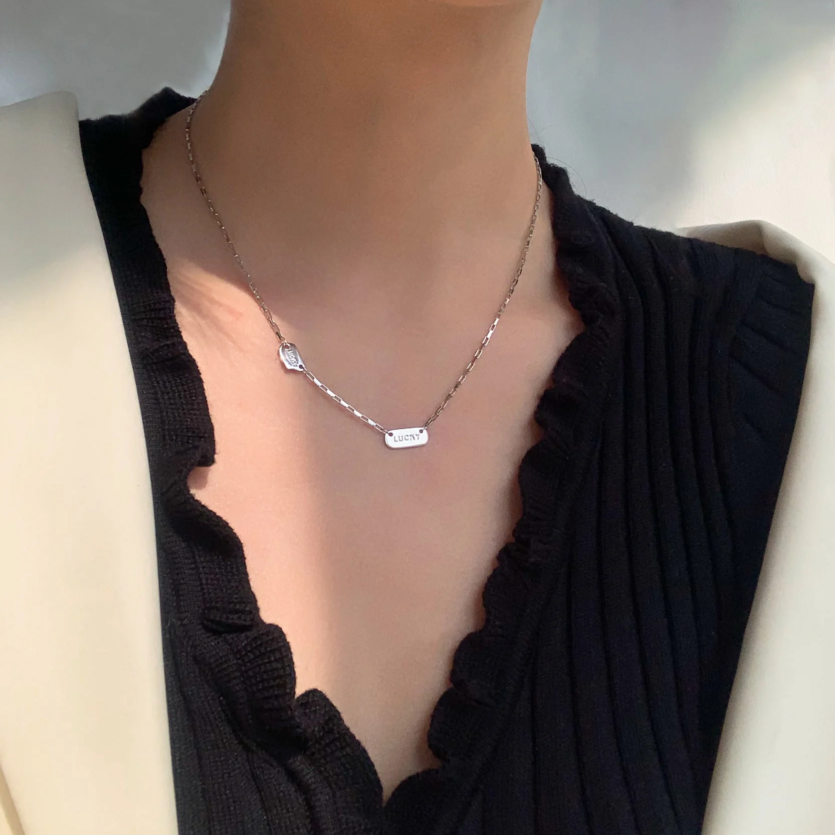 Square Shell Necklace - Image 23