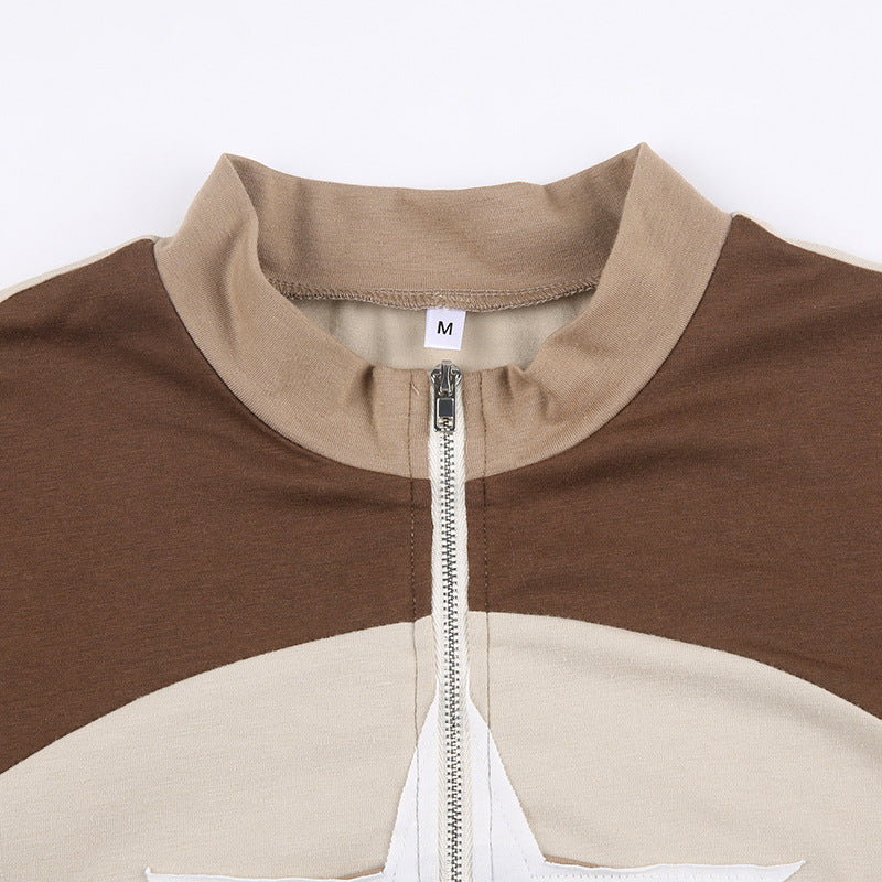 Star Patchwork Long Sleeve Tee - Image 6