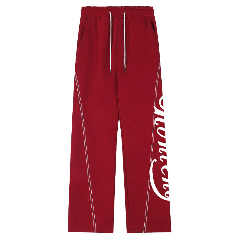 Stitch Design Logo Baggy Sweatpants - Image 3