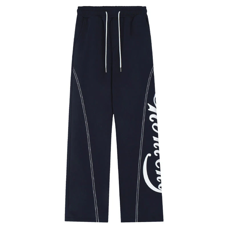 Stitch Design Logo Baggy Sweatpants - Image 4