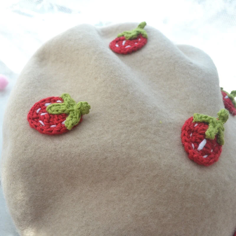 Strawberry Beret - Image 3