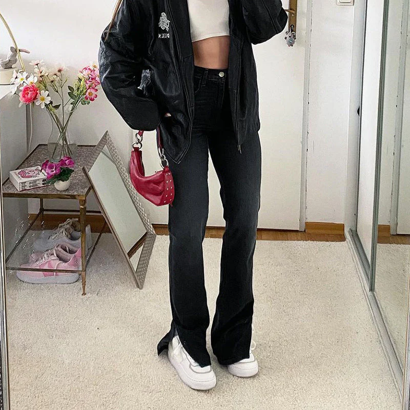 Street High Waist Slimming Denim - Image 3