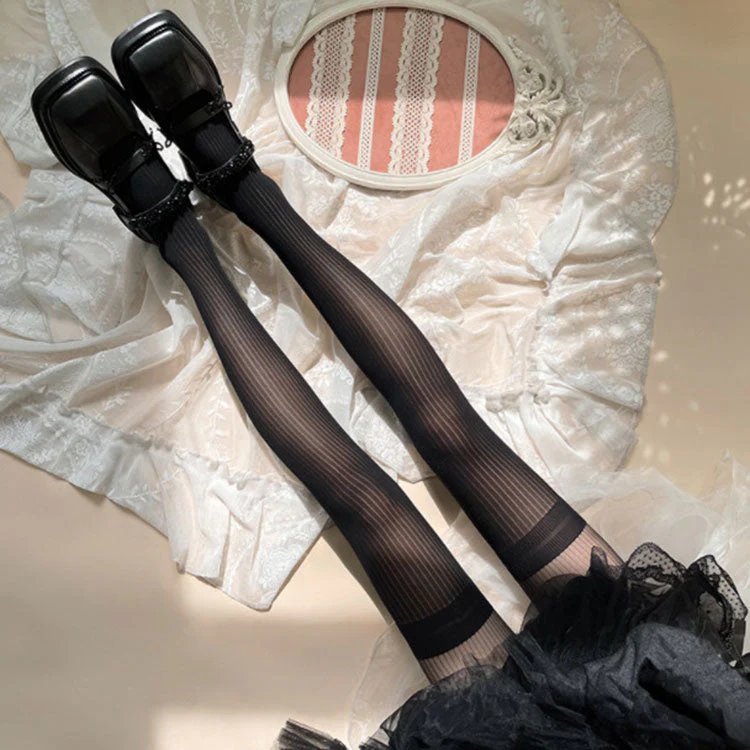 Striped Pantyhose - Image 2