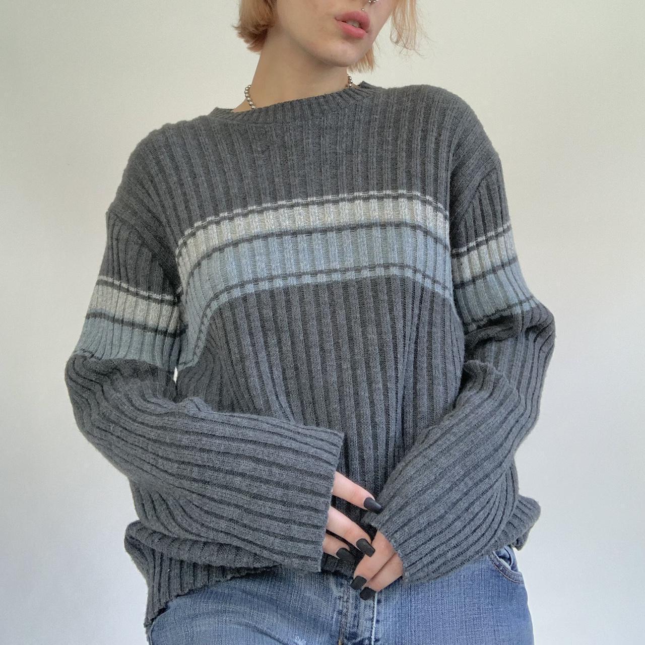 Striped Ribbed Downtown Sweater - Image 4