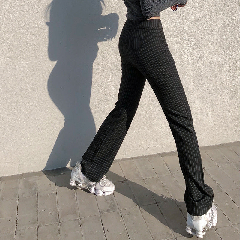 Striped Straight Leg Pants - Image 2