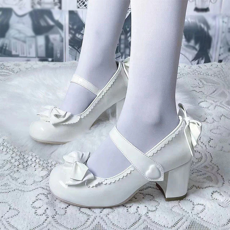 Sweet Bow Heel Shoes - Image 2
