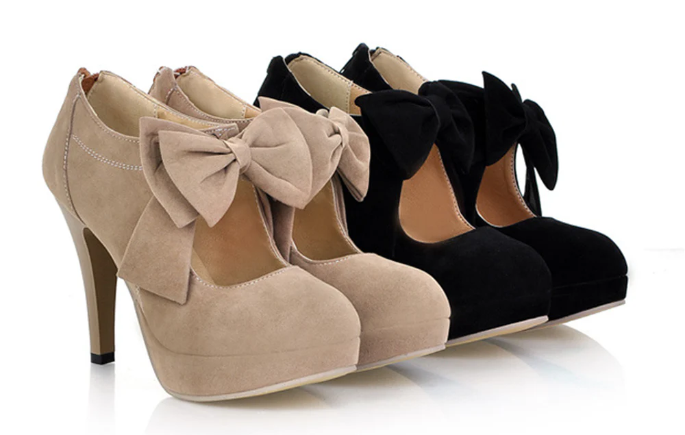 Sweet Bow Heeled Shoes - Image 5