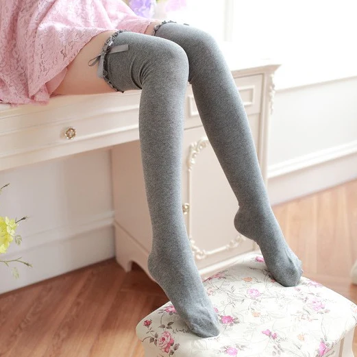 Sweet bowknot stockings - Image 2