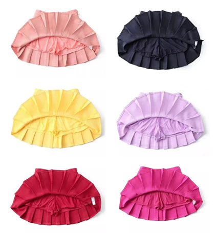 Candy Color Tennis Pleated Skirt - Image 12