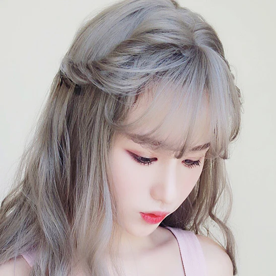 Grey Cosplay Curly Hair - Image 5