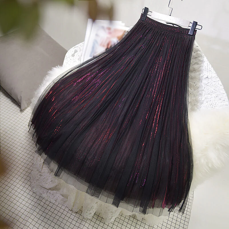 Sweet Mesh Skirt - Image 7