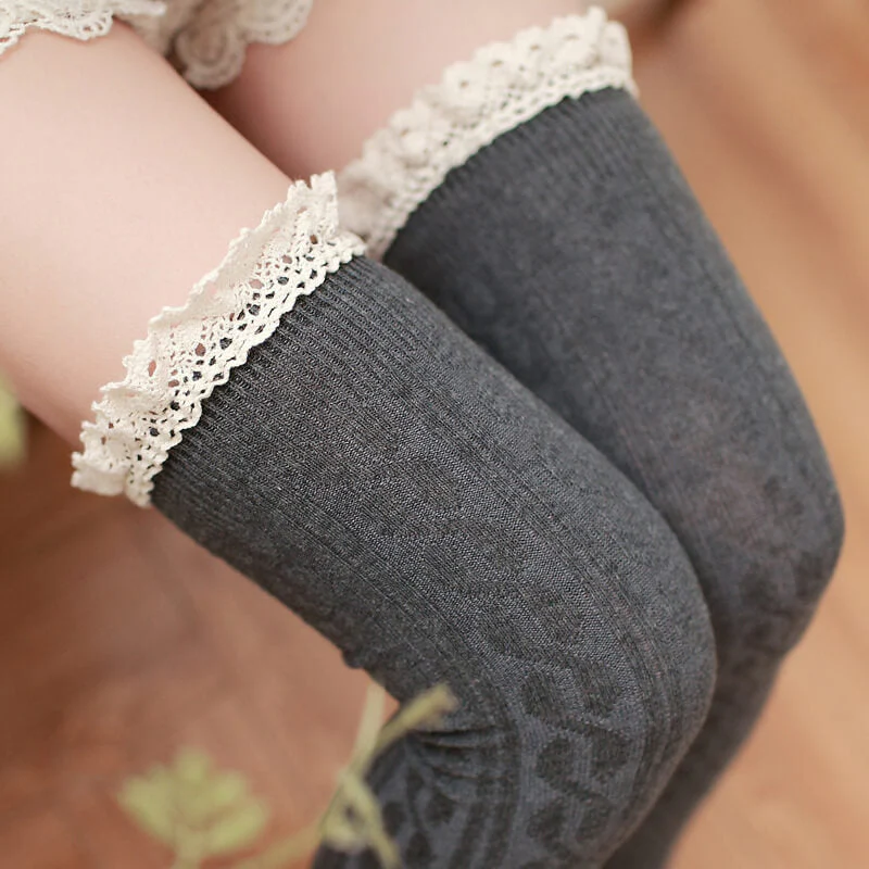 Sweet Students Lace Stockings - Image 7