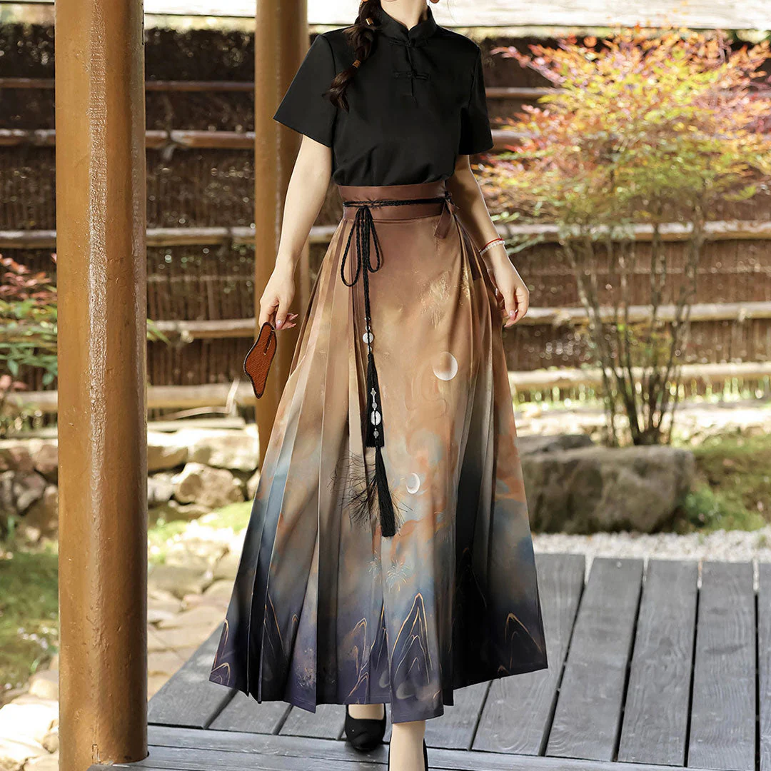 Tassel Beacon Fire Hanfu Set - Image 4