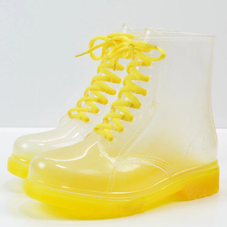 Transparent Candy Rain Shoes - Image 5