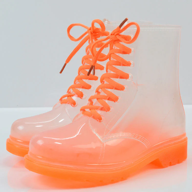 Transparent Candy Rain Shoes - Image 6