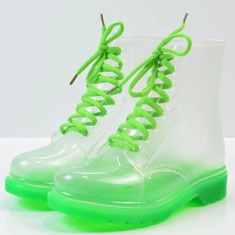 Transparent Candy Rain Shoes - Image 8