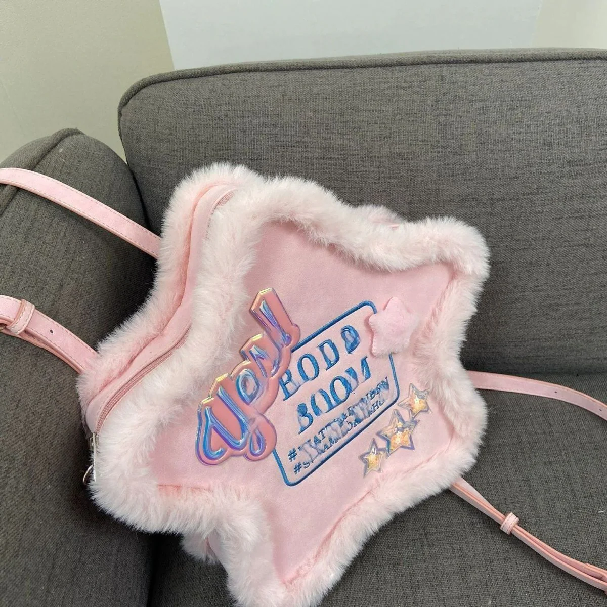 Twinkling Star Pink Backpack - Image 9